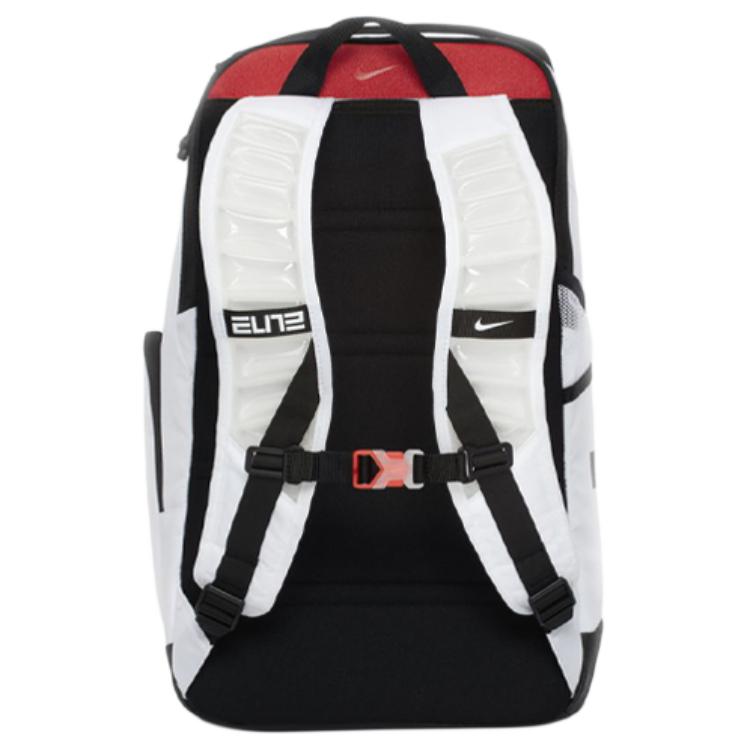 Nike Elite Pro Large Capacity Splicing Design Polyester Basketball Backpack Unisex Backpack White BA6164-100