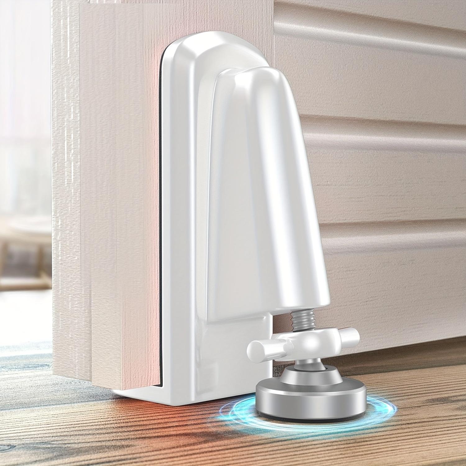 

1 комплект стопоров Dorr, дверных доводчиков, полированных дверных доводчиков, дверных доводчиков для безопасности путешествий, дверных стопоров, устройств безопасности, блокирующих белый