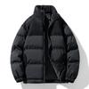 Cappotto Invernale Imbottito in Cotone da Uomo Versione Coreana Spesso Caldo Casual Antivento Collo Alto da Uomo e da Donna