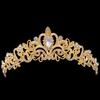 Crystal Crown Tiara With Comb Rhinestone Prom Diadem Headband For Women Bridal Wedding Hair Accessories Jewelry Tiara And Crowns