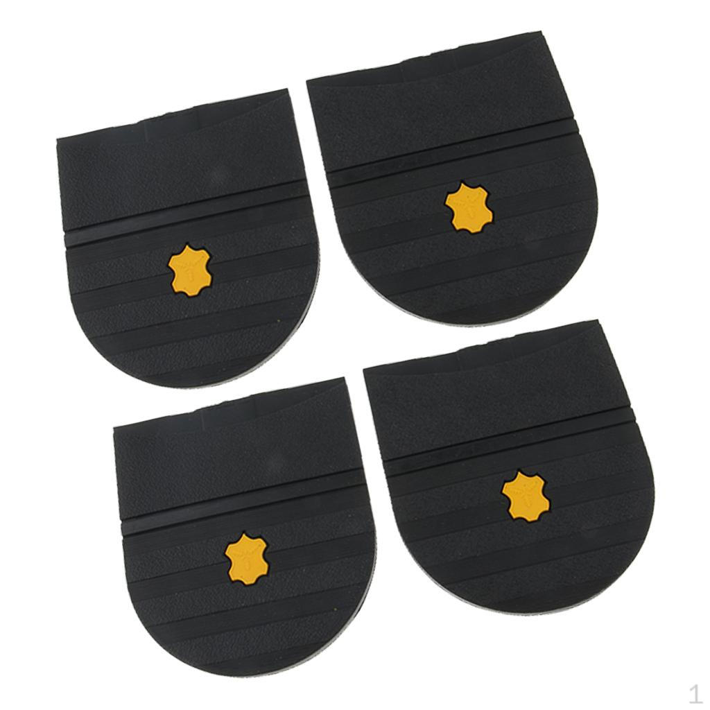 

4 шт. резиновый клей на каблуки, набор для ремонта подошвы обуви, запасной