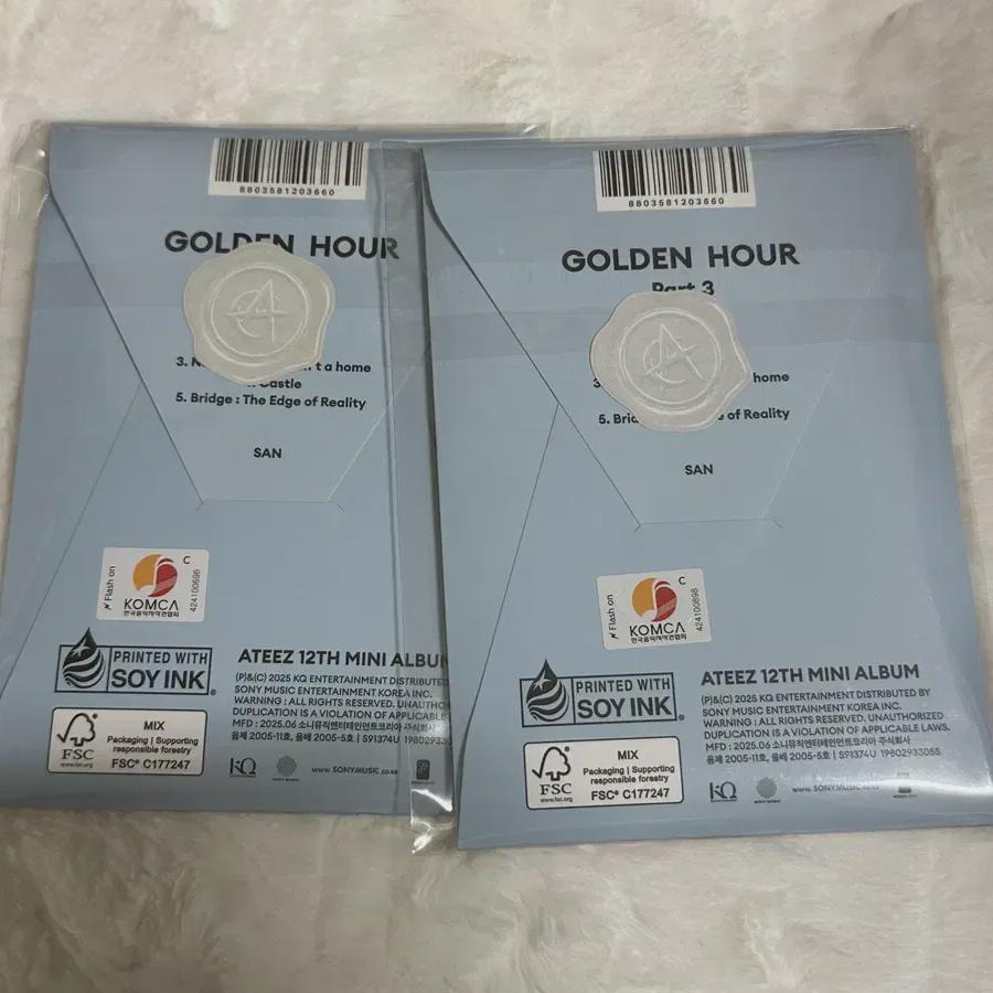 

(unopened) Ateez Golden Hour 3 Poca Album Mountain Version