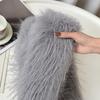 Thicken Warm Plush Scarf Soft Plush Thickened Scarf Kawaii Faux Fox Fur Scarf  Daily Wear