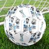 Messi Und Sein Signatur-Fußball Größe 5 Maschinengenäht Indoor/Outdoor Universeller Fußball Überraschungs-Kollektion Geschenk