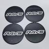 4pcs 45mm 50mm 56mm 65mm RAYS Logo Emblem Car Stickers Accessories for Car Wheel Center Caps Hub Cap Rim Cover Badge Replacement
