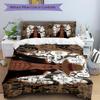 One Piece Adventure Printed 3pcs Bedding Set Soft Microfiber 1 Duvet Cover And 2 Pillowcases Home Bedroom Decor Xmas Gift Ek176