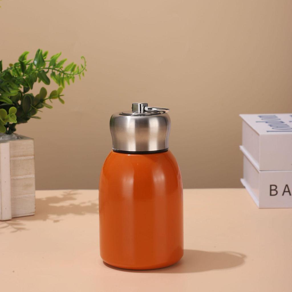 316 Edelstahl Guochao 'Kleiner Dicker' Isolierter Taschenbecher mit Henkel – Tragbarer Outdoor- & Auto-Wasserbecher