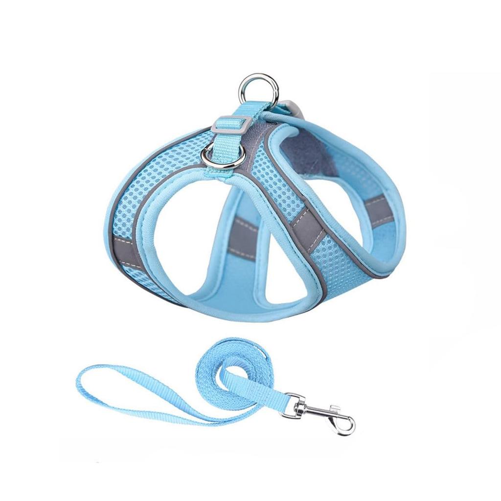No-Pull Step-In Dog Harness – Breathable Mesh Adjustable Vest for Small Medium Large Dogs & Cats