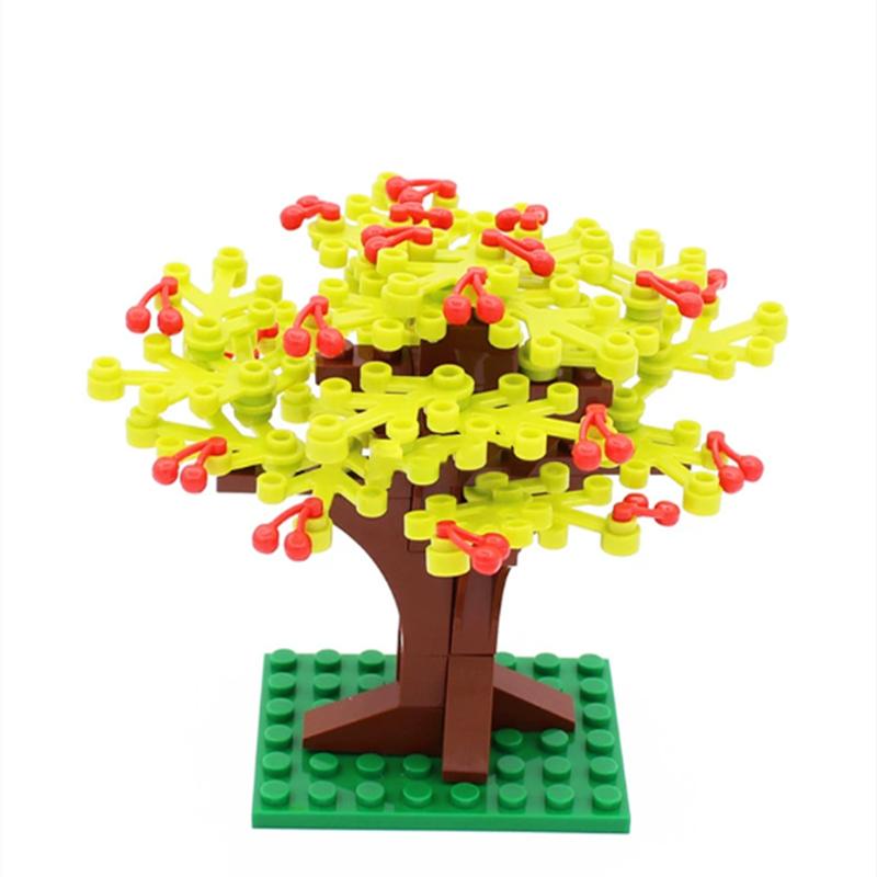 City Trees Building Blocks MOC Coconut Tree Blocks Jungle Garden DIY Toys for Children Gifts Compatible Classic Bricks Kids Toys