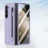 NUOVO per Samsung Galaxy Z Fold 7 6 5 Custodie Premium con S Pen e Supporto per S Pen Colore Solido Protezione Schermo Integrata Copertura Opaca