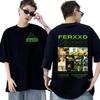 Rapper Feid Ferxxo Graphic Print TShirt Men Hip Hop Retro Short Sleeve T Shirt Casual Women Cotton Oversized Tshirt Streetwear