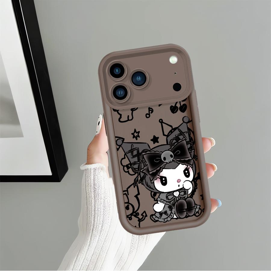 Phone Cover Case for Apple iPhone 17 Pro Max 14 Plus 12 Air XS 16 15 11 16e XR 13 Mini Sanrio Cool Kuromi
