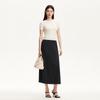 VEROMODA 2025 Summer Lyocell Waist-Cinching Midi Skirt