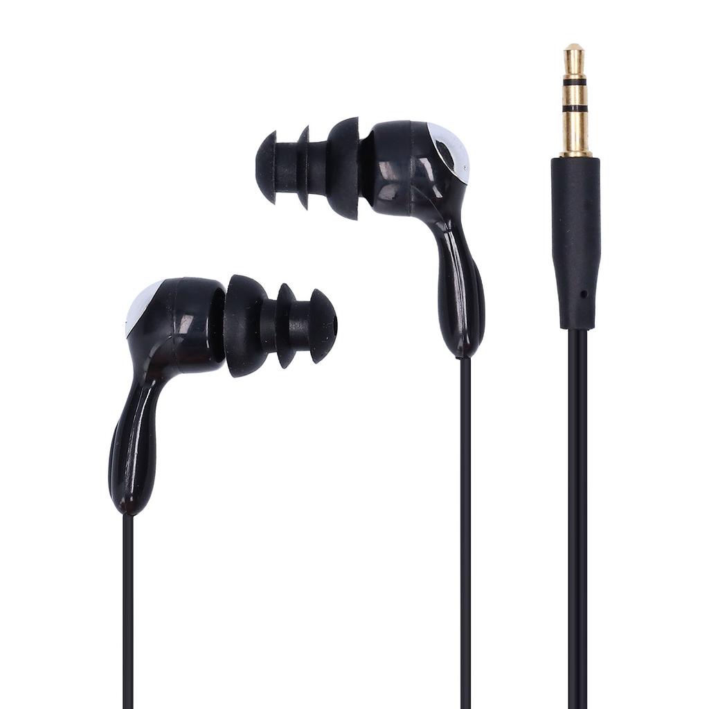 Waterproof Headphones     Bone Conduction Headphones with Replace Earplugs for Swimming Running Surfing