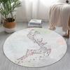 Nordic Round Carpet Cloak Room Computer Swivel Chair Mat Home Bedroom Bedside Mat