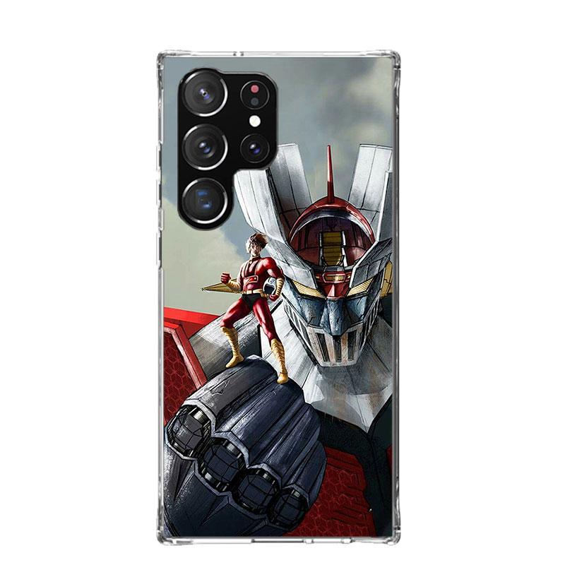 Manga Mazinger Z Anime Case Phone Cover for Samsung Galaxy S24 S25 Ultra S23 Plus S22 + S21 S20 FE S10 S25 Edge Trend Fundas Gal
