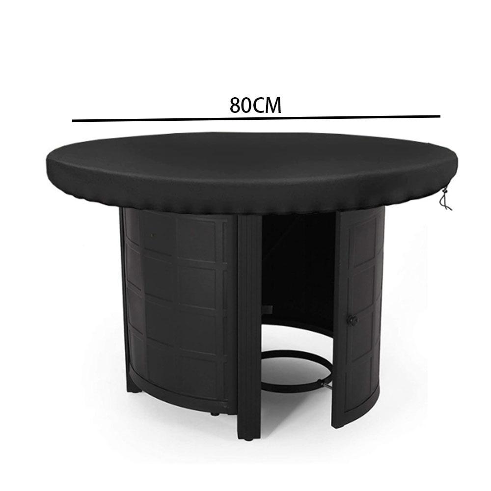 

Waterproof Anti-UV Round Patio Table Cover Fits Round Outdoor Table Up to 30-39 Inch, Dustproof Table Cover with Drawstring Bag