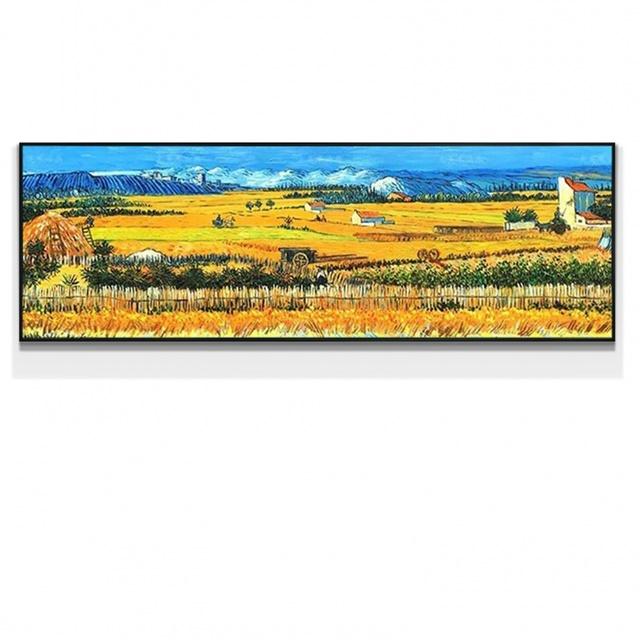Stjärnenatt Oljemålningar Av Van Gogh Canvas Affischer och Tryck Berömda Impressionistiska Konstmålningar för Modernt Vardagsrum Cuadros