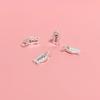 S999 Sterling Silver Oil Drop Smile Fish Pendant Charm for DIY Crystal Bracelet, Necklace, or Beading Accessories