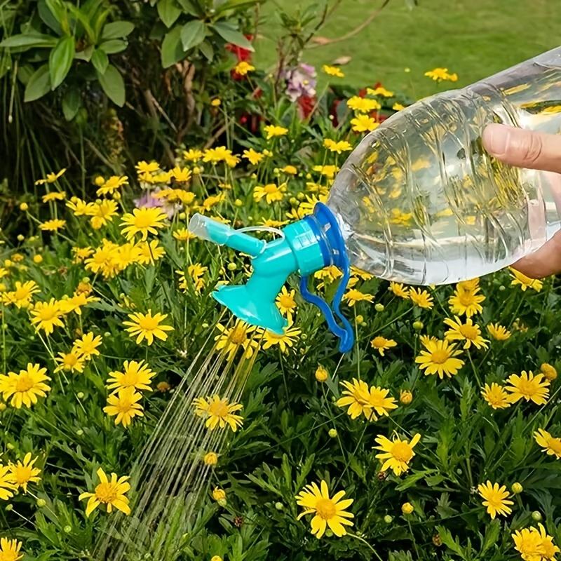 1PC 2-in-1 Watering Nozzle, Sunflower-shaped Automatic Watering Device, Gardening Beverage Bottle, Succulent Irrigation Tool