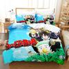 Beelzebub Bedding Set Single Twin Full Queen King Size Bed Set Adult Kid Bedroom Duvetcover Sets 3D Print Anime Bed Sheet Set