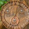Women's 2 Piece Jewelry Set with Necklace and Earrings