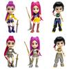 NEW  6pcs/Set Kpop Demon Hunters Action Figure Toy Derpys Tiger Rumi Mira Zoey Sussy Figurine Doll Fans Gift  Christmas Gift