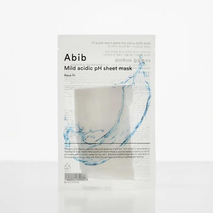 Mildly acidic sheet mask Aqua Fit 10 sheets