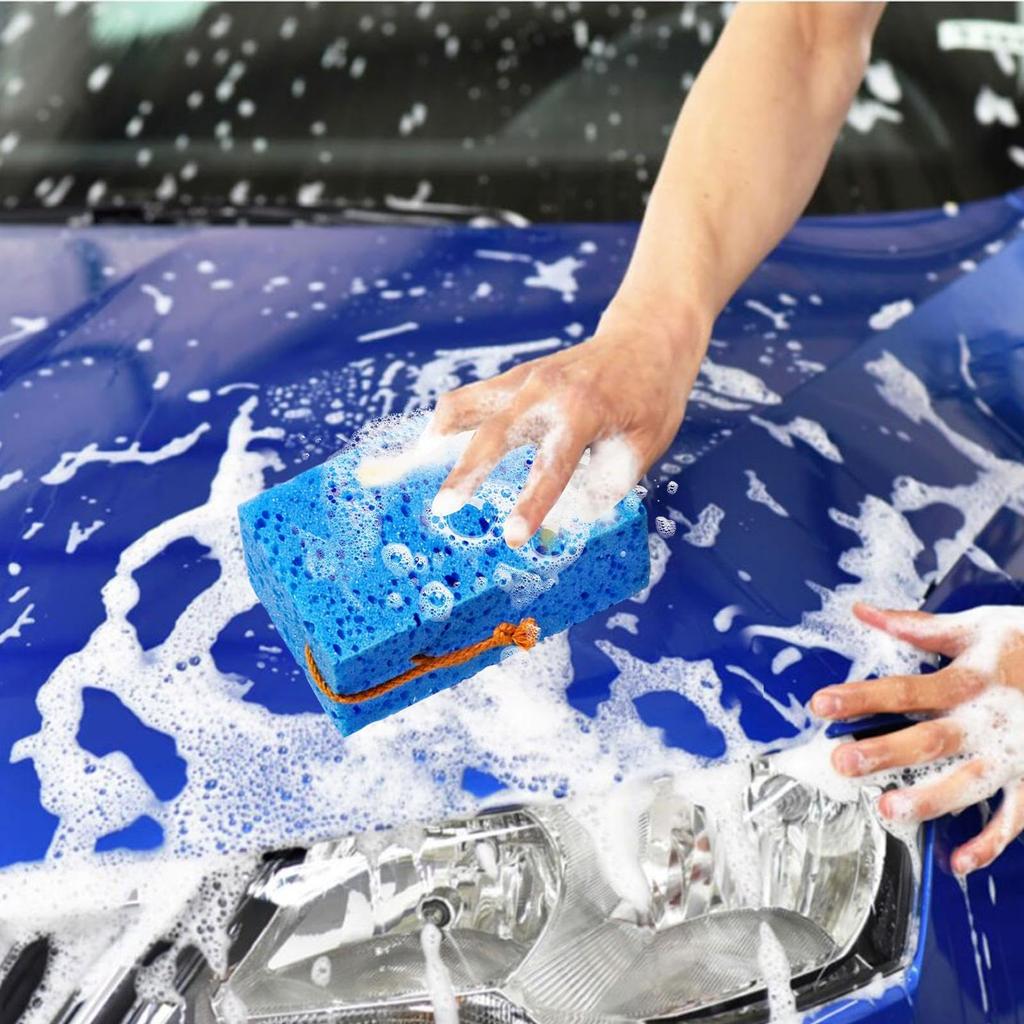 JUMBO SPONGE - Car Wash Sponge Without Scratching | Window Cleaning and Scratch Resistant