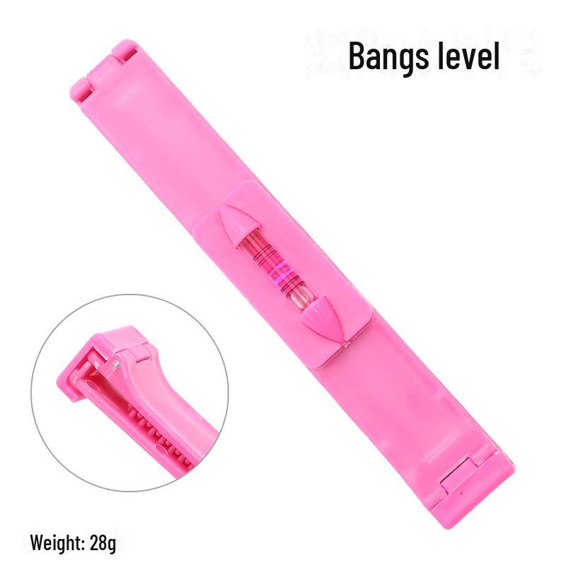 Pink Hair Trimming Scissors for DIY Bangs and Personal Beauty Care