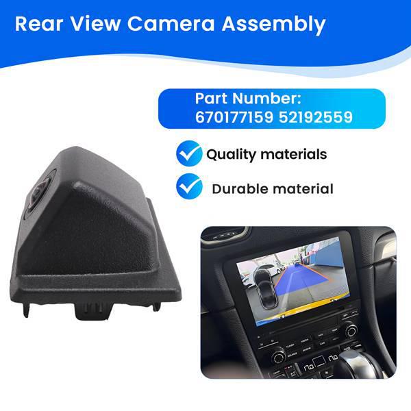 Maserati Rear View Camera Assembly - 670177159, 52192559 Compatible None