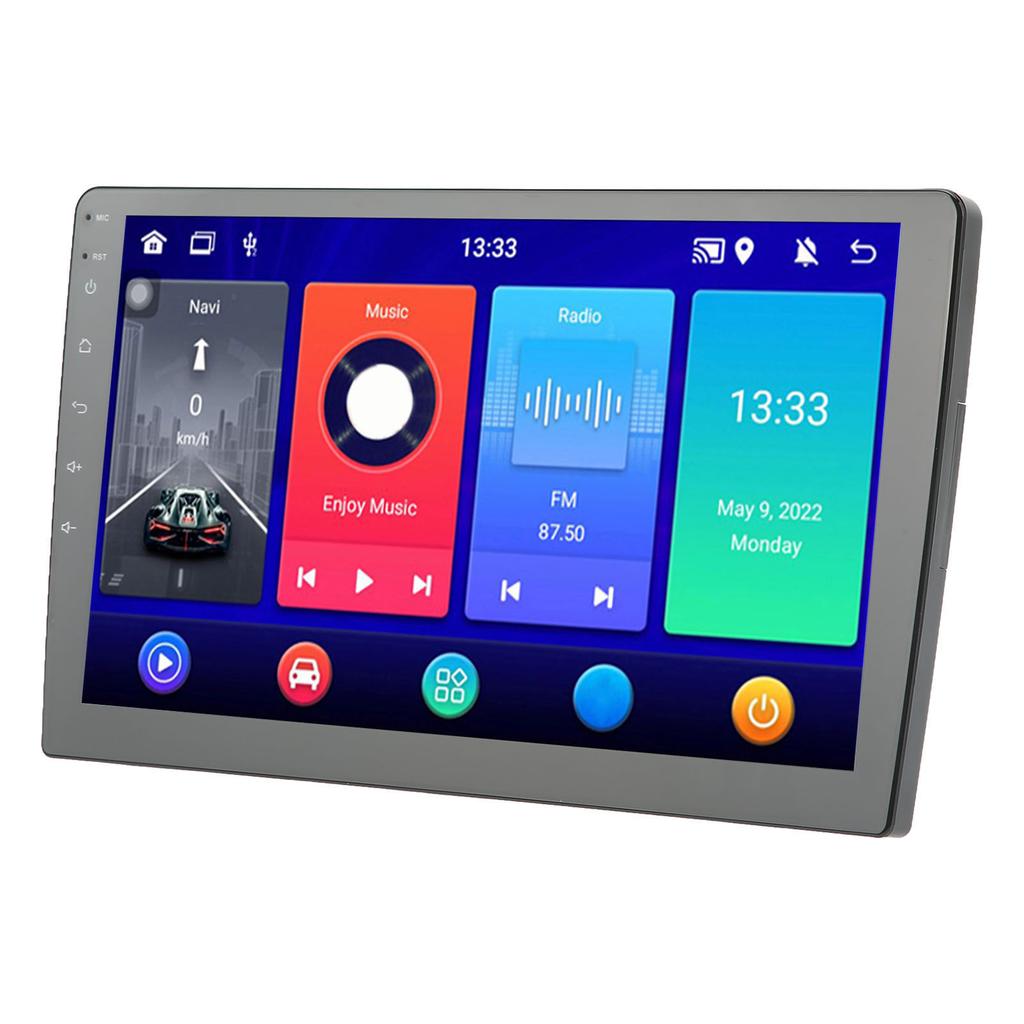 Für Android 12 Autoradio HD 1080P 10,1 Zoll IPS Touchscreen GPS-Navigation 4G RAM 32G ROM Offline-Karte