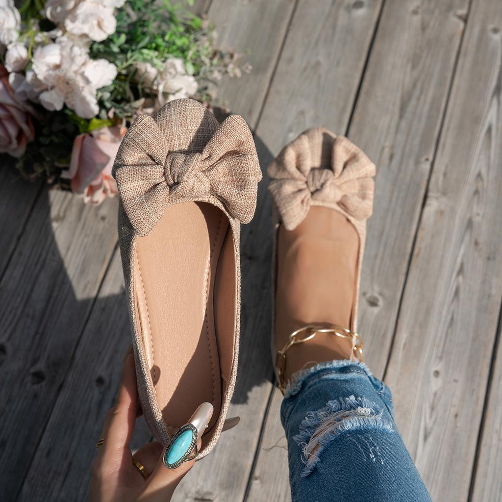 Women Flats Shoes Spring Autumn 2026 New Shoes Women Fashion Lightweight Flat Loafers Shallow Comfortable Outdoor Sneakers Women
