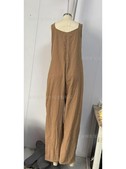 2026 Sommer Locker Lässig Träger Jumpsuit: Bequem und stilvoll für europäische und amerikanische Trends