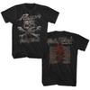 Poison Flesh And Blood World Tour Music T-shirt Tops Tees Men's Women's Unisex