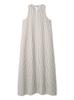 Striped American Sleeveless Flare Dress 09WFO262046 BRW 0 [Mila Owen] Women's