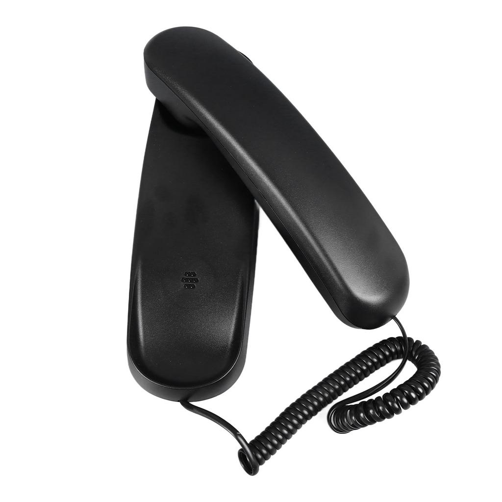 Wall Mountable Telephone Multifunctional Clear Sound Corded Landline Phone for Home Hotel