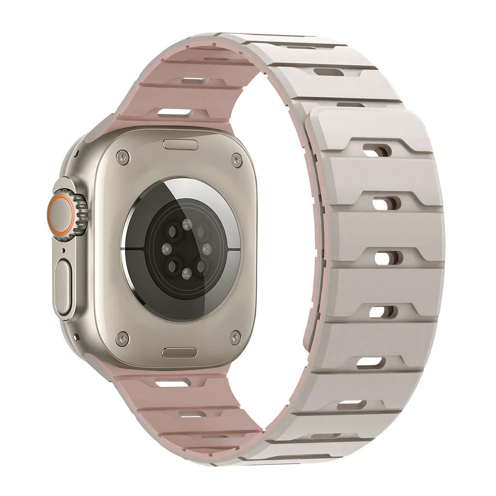 

Magnetic Strap Silicone Watch Bands For Apple Watch Ultra 3 2 49mm S10 S11 46mm 42mm 45mm 44mm For iWatch Series 10 8 7 6 9 SE 42 44 45 49mm