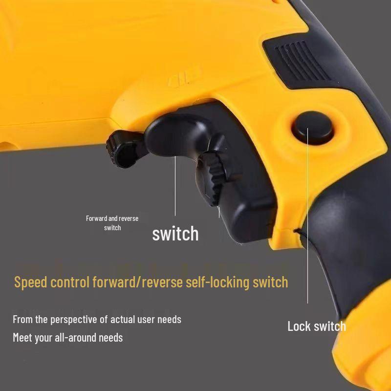 High Power Multi-Function Electric Pistol Drill and Screwdriver