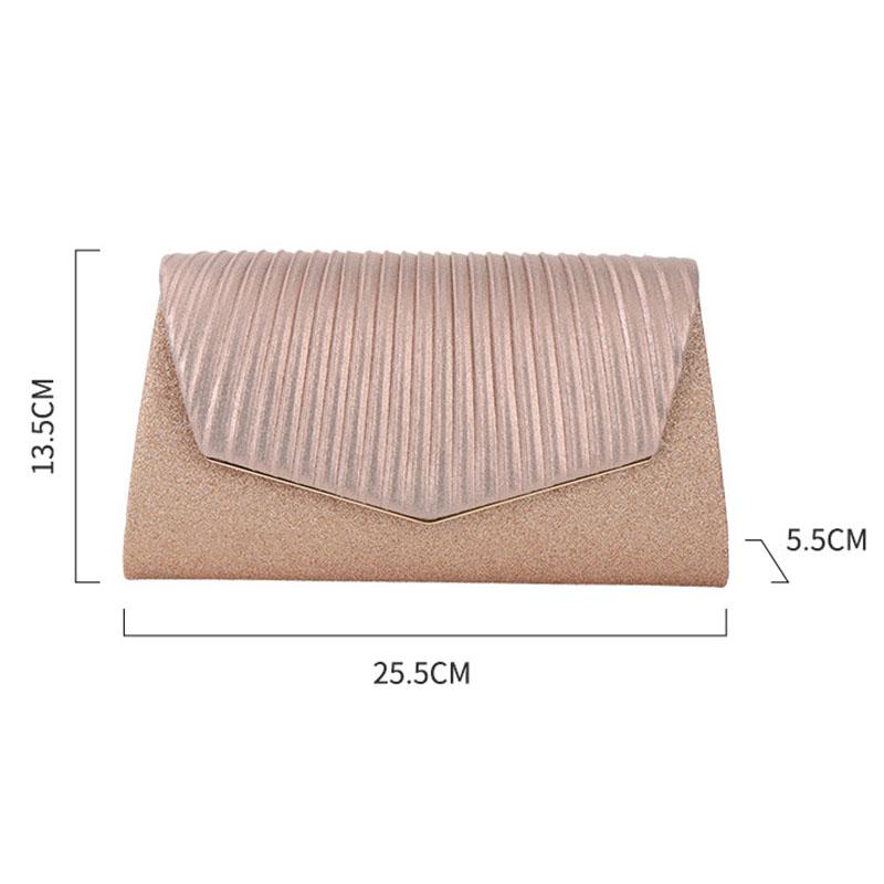 Women Evening Clutch Bag Glitter Envelope Handbag Purse Female Day Clutch Wedding Party Banquet Sequin Ladies Shoulder Bags