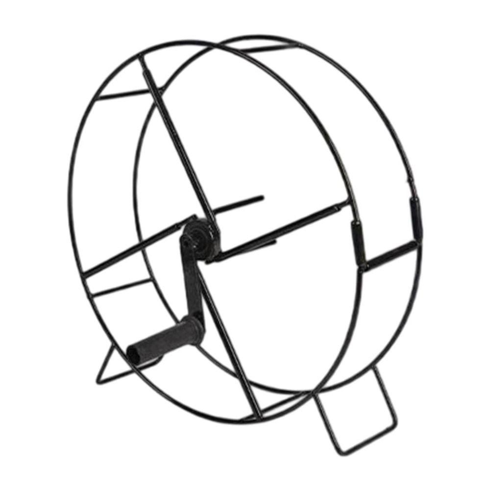 Stable Base Manual Water Hose Reel Tangle-Clear Hose Sorting Equipment Fire Hose Reel Firefighting