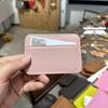 Mini Sheepskin Card Holder: Lightweight Genuine Leather Coin Purse, Soft & Stylish with Wet Oil Wax Finish