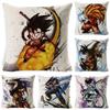 Fronha de Almofada Dragon Ball Incrível Capa de Almofada Quadrada de Desenho Animado Para Sofá Estiloso Decoração de Casa