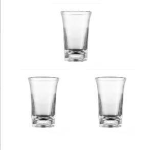1-4 ks Plastové panáky, 2oz Panáky na whisky ve tvaru kulky, Odolné Party Bar Svatba Nápojové sklo, Opakovaně použitelné Ekologické Koktejl Vodka