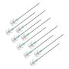 10PCS Double Layer Squid Fishing Jig Hook Long Handle Squid Hooks Squid Baits Hook  Squid Fishing