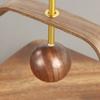 Napkin Stand Retro Walnut Wood Napkin Holder Square Decorative Tabletop Tissue Holder Chinese Style Napkin Dispenser Restaurant