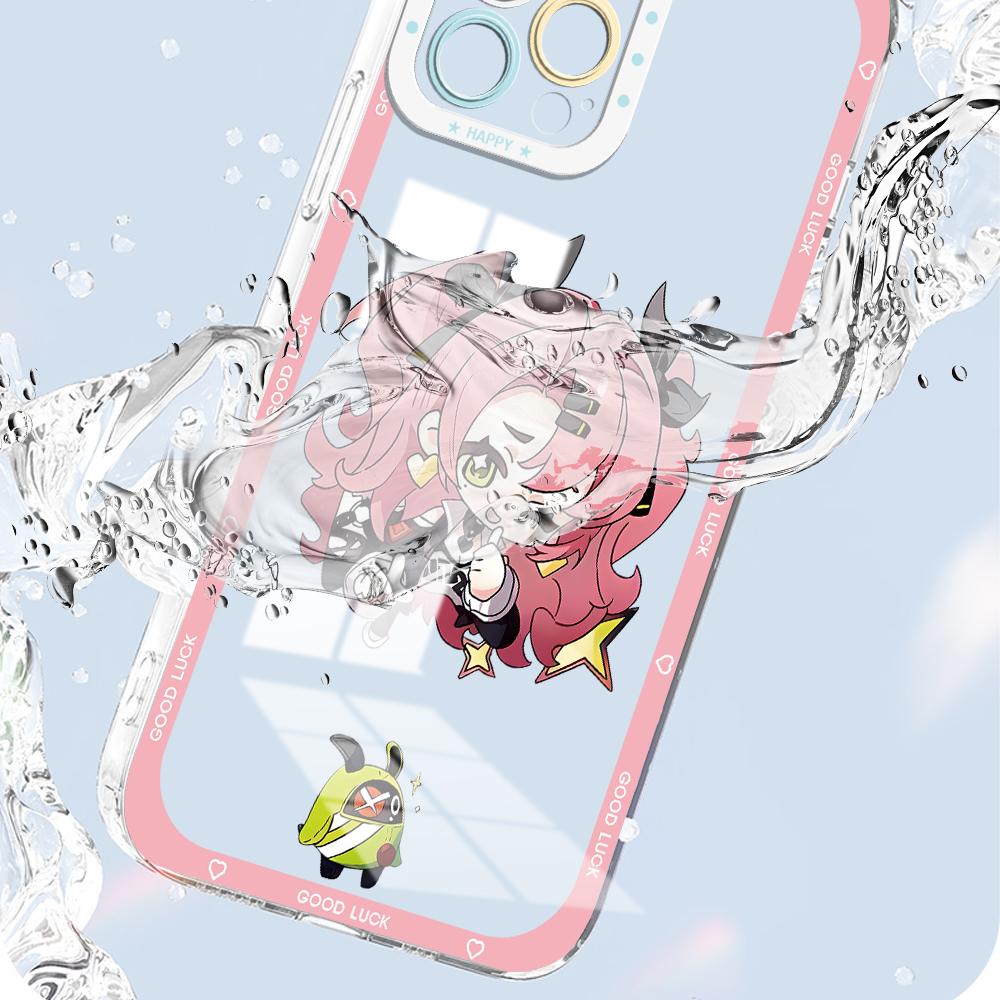 Funda de cristal de astronauta de dibujos animados a prueba de golpes, cubierta completa, protección de cámara, carcasa de teléfono suave transparente para Huawei Honor iPhone Infinix Tecno