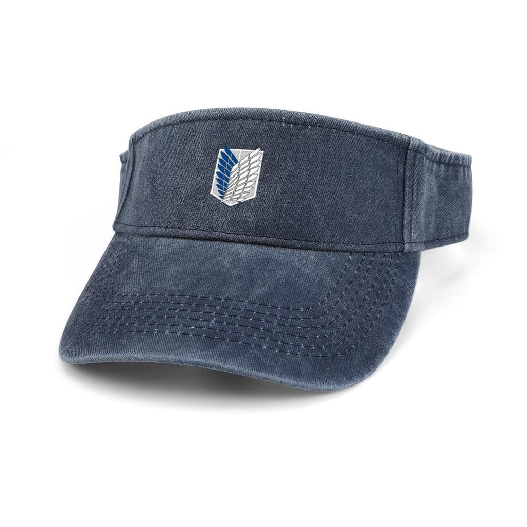 Anime Attack on Titan Levi Ackerman Sonnenblende undichtes Oberteil Cowboyhüte Unisex Damen Sport Baseball Tenniskappen Offenes Oberteil Kundenspezifischer Hut