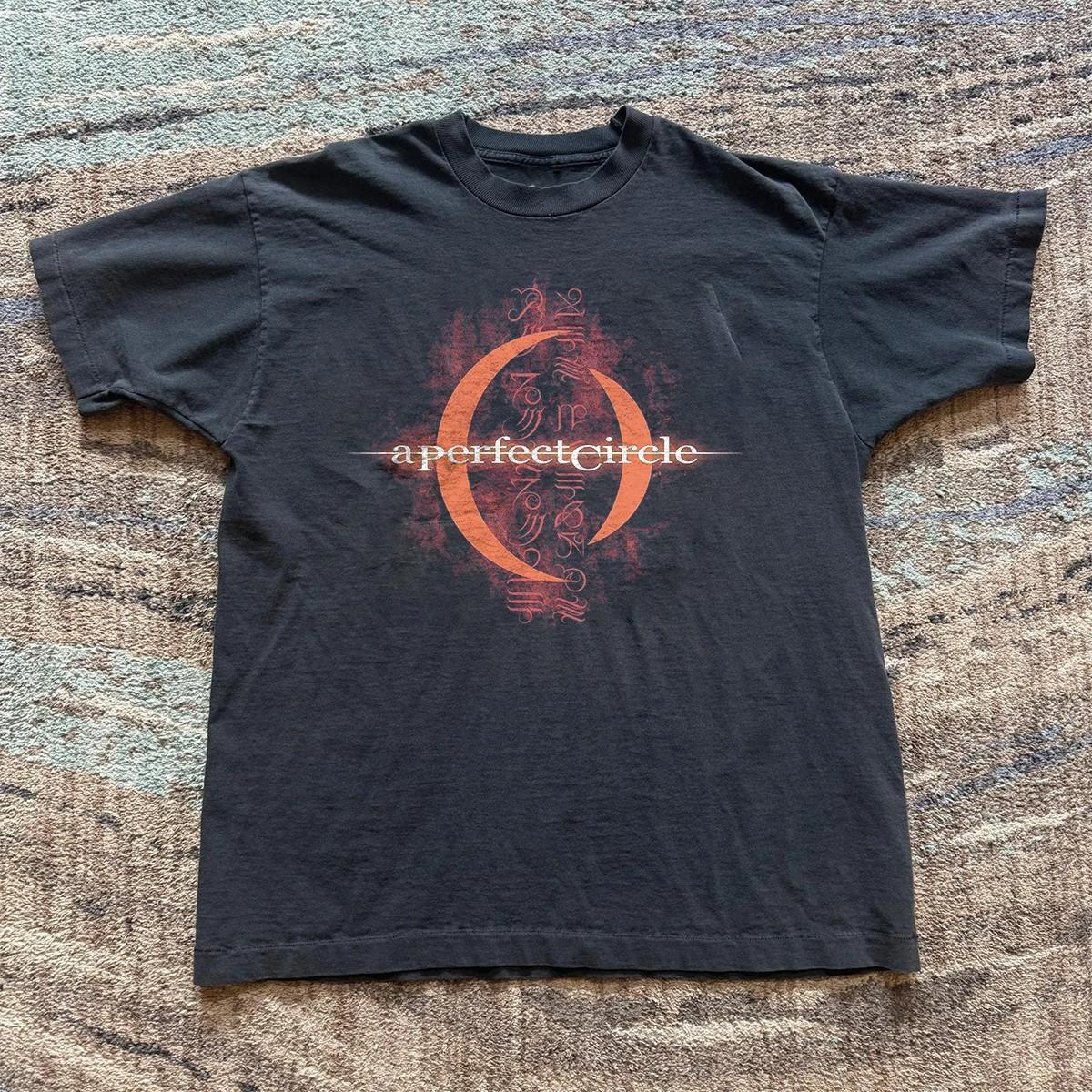 A Perfect Circle Rock Band Black Unisex Unisex Cotton T-shirt Size S-5XL S
