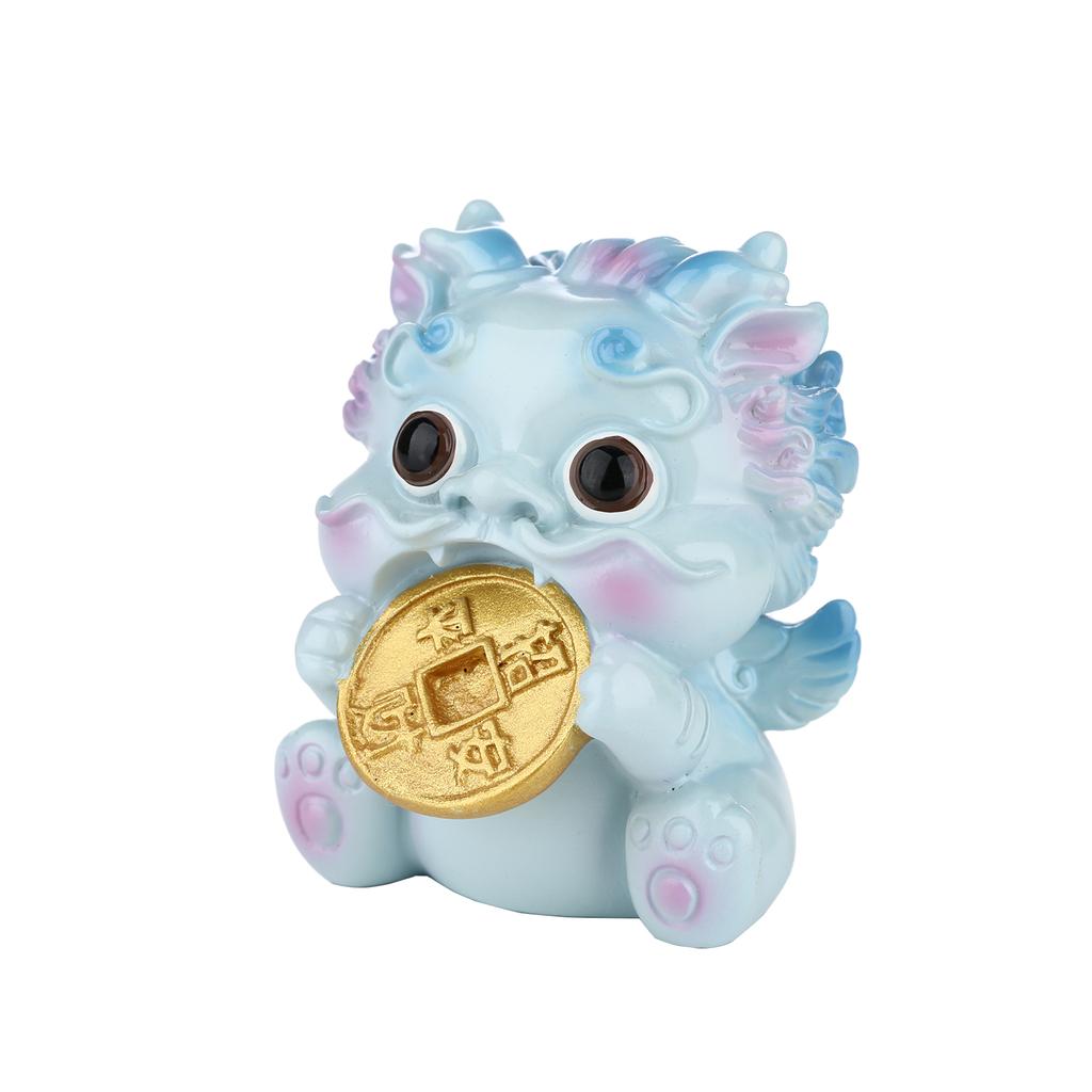 Tomfeel Little Pixiu Harzskulpturen, nationaler Trend, Persönlichkeit, Kunsthandwerk, Desktop-Ornamente, Wohnen